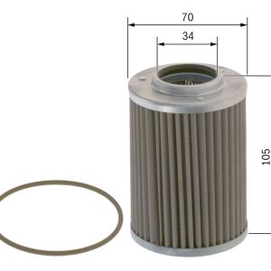 BO F026404006 Hydraulický filtr řízení BOSCH