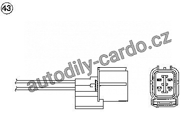 Lambda sonda NGK OZA563-H6 Lambda sonda NGK OZA563-H6
