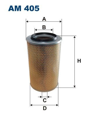 FI AM405 Filtr vzduchový FILTRON