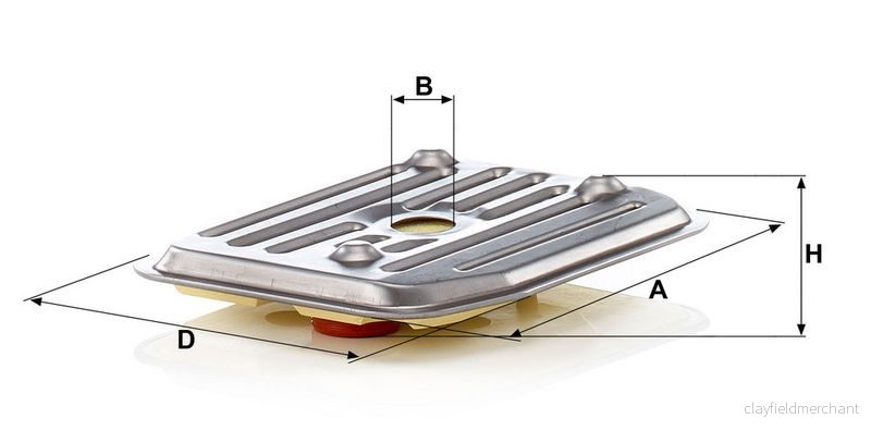 Filtr automatické převodovky MANN H2019KIT (MF H2019KIT)