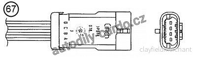 Lambda sonda NGK OZA277-R1 Lambda sonda NGK OZA277-R1