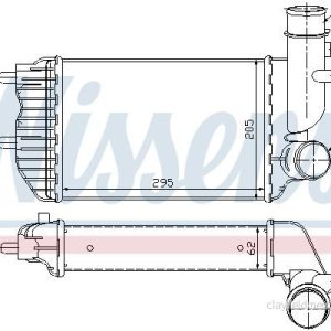 Chladič turba NISSENS 96889