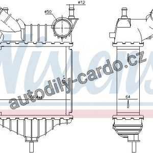 Chladič turba NISSENS 96704