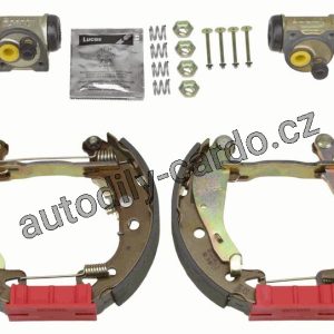 Sada brzdových čelistí TRW GSK1248 – Superkit CITROEN, PEUGEOT