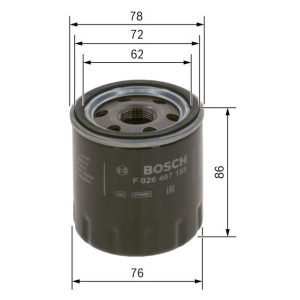 Olejový filtr BOSCH (F026407188)