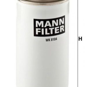 Palivový filtr MANN WK8104 (MF WK8104) Palivový filtr MANN WK8104 (MF WK8104)
