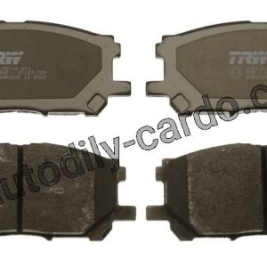 Sada brzdových destiček TRW GDB3338 – LEXUS RX300 03- , RX 05/03-