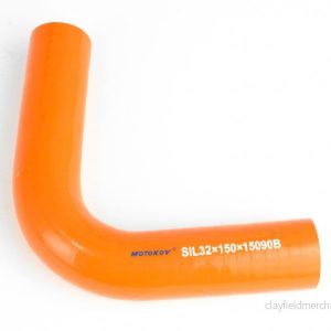Koleno silikonové, průměr 32 mm, ohyb 90°, délka 150×150 mm 712195