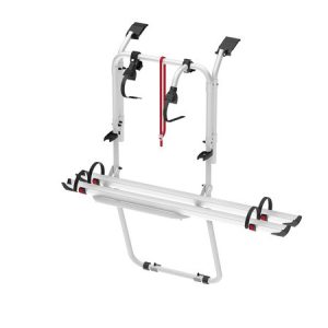 Nosič kol na dělené zadní dveře Fiamma Carry-Bike Renault Trafic / Opel Vivaro, stříbrný 313890 Nosič kol na dělené zadní dveře Fiamma Carry-Bike Renault Trafic / Opel Vivaro, stříbrný 313890