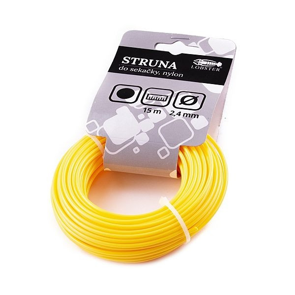 Struna 1,6/15m kulatá 617293