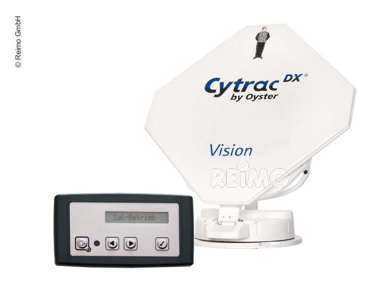 Satelitní plochá anténa Oyster Cytrac DX Vision Twin (plně automatická, pro 2 TV) 301476