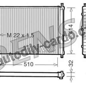 Chladič motoru DENSO (DE DRM09024) Chladič motoru DENSO (DE DRM09024)