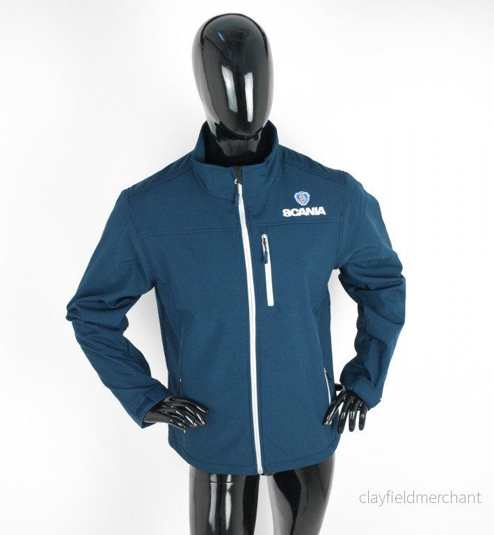 Bunda softshell SCANIA modrá XL 707696
