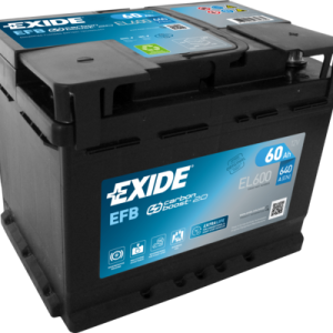 EX EL600 60Ah P,s.p.530A,EXIDE EFB,12V,242x175x190 157823