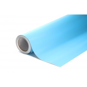Metalická nebeská modrá polepová fólie 152x400cm - interiér/exteriér LMF08-040