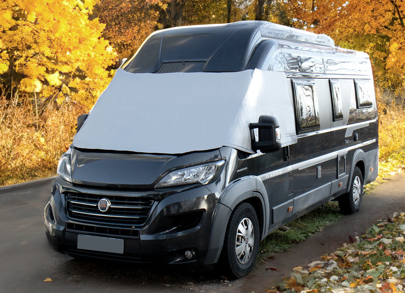 Rohož termální vnější pro VW T6 (od 2015, kapota a dveře, 1dílná, šedá) 304905