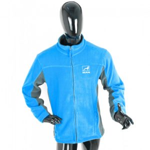 Bunda/mikina fleece MAN modrá 2XL 647650 Bunda/mikina fleece MAN modrá 2XL 647650