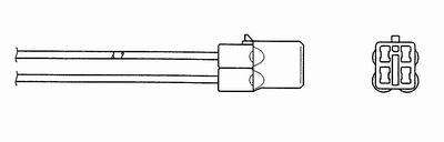 Lambda sonda NGK OZA523-J1 Lambda sonda NGK OZA523-J1