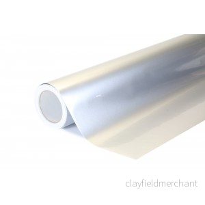 Lesklá kovová stříbrná polepová fólie 152x300cm - interiér/exteriér GMP02-030