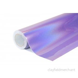 Chromovaná laserová fialová polepová fólie 152x1000cm - interiér/exteriér ILF10-100