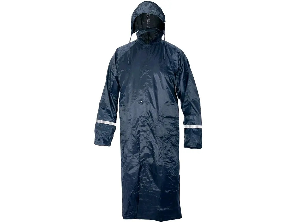 Plášť pogumovaný CXS-VENTO, dlouhý s kapucí, modrý, vel. 2XL, CANIS 646659
