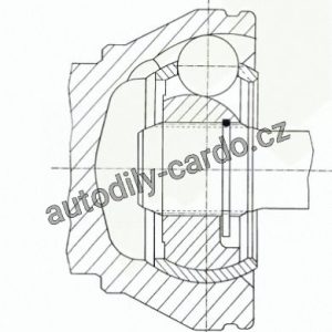 Kloub, hnací hřídel LÖBRO 300872 – FORD Kloub, hnací hřídel LÖBRO 300872 – FORD