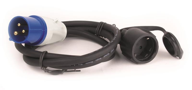 Prodlužovací kabelový adaptér Schuko/CEE - 0,4m 303046