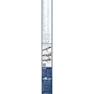 Sada stěračů BOSCH (BO 3397118402) – 530mm + 450mm Sada stěračů BOSCH (BO 3397118402) – 530mm + 450mm