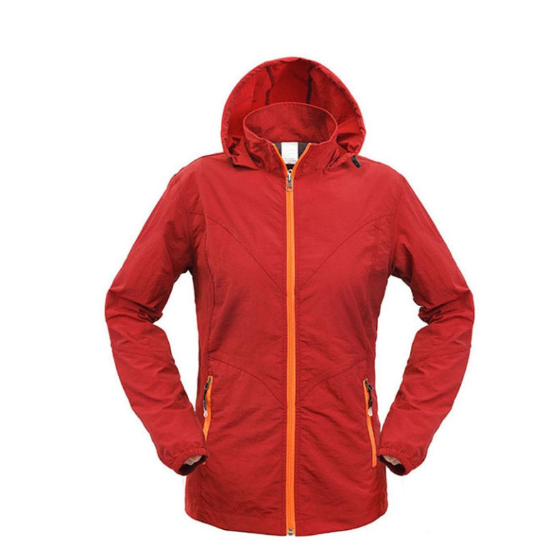 Bunda letní outdoorová dámská, červená, vel. XL, Smilodon 320093 Bunda letní outdoorová dámská, červená, vel. XL, Smilodon 320093