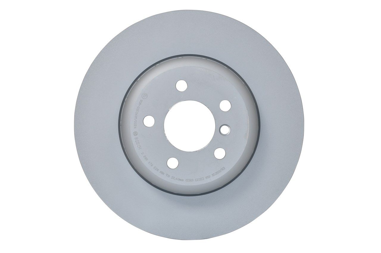 BO 0986479E08 Brzdový kotouč BOSCH - lakovaný