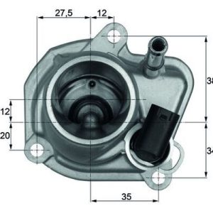 MH TI2987 Termostat, chladivo MAHLE MH TI2987 Termostat, chladivo MAHLE
