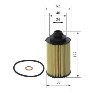 BO F026407348 Olejový filtr BOSCH