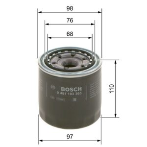 Olejový filtr BOSCH (0451103365)