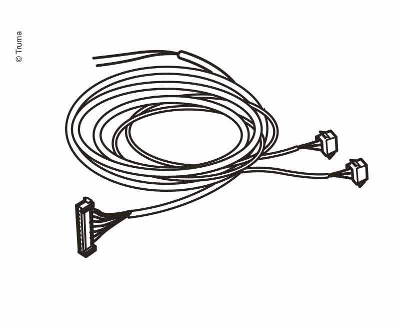 Kabel k ovládacímu panelu dálkového zobrazení Truma DuoC (délka 6 m) 315964