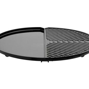 Grilovací deska CADAC pro Carri Chef 50 půl rošt / půl plancha  Ř 46 cm GreenGrill hliníková 301763