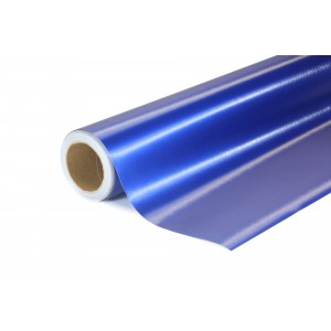 Matná broušená modrá polepová fólie 152x1000cm - interiér/exteriér BMP08-100