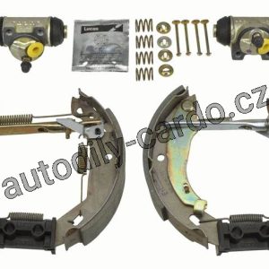 Sada brzdových čelistí TRW GSK1037 – Superkit RENAULT