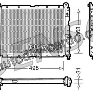 Chladič motoru DENSO (DE DRM09131) Chladič motoru DENSO (DE DRM09131)