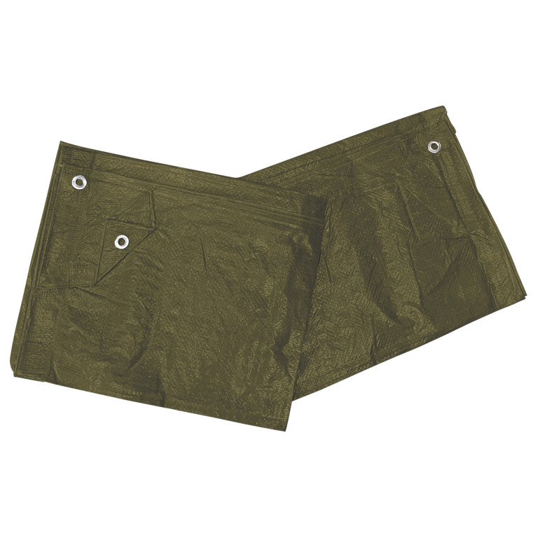 Plachta PE, 70g/m2, 4x6m standard (zelená) 742871