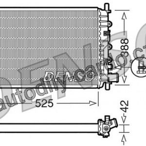 Chladič motoru DENSO (DE DRM10026) Chladič motoru DENSO (DE DRM10026)