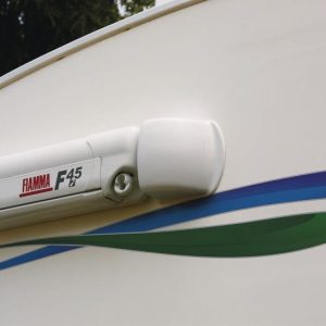 Spoiler přední pro nástěnné markýzy aerodynamický kryt pouzdra z materiálu ABS pro obytná auta a karavany 306338 Spoiler přední pro nástěnné markýzy aerodynamický kryt pouzdra z materiálu ABS pro obytná auta a karavany 306338