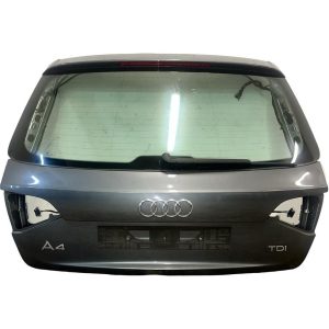 Audi A4 B8 8K facelift avant r.v. 2013 tmavě šedá metalíza Monsun Grau kód barvy LX7R páté dveře 8K9827023 S5VX3T89805