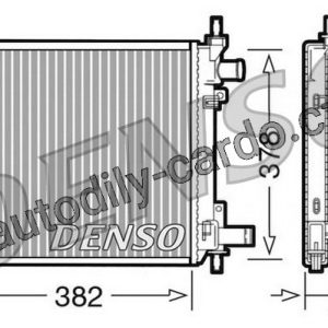 Chladič motoru DENSO (DE DRM10060) Chladič motoru DENSO (DE DRM10060)